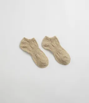 Mollusk Twist Ankle Socks - Ochre