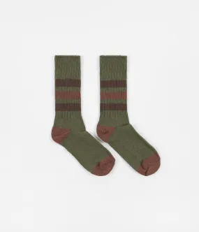 Mollusk Utility Socks - Mash Green