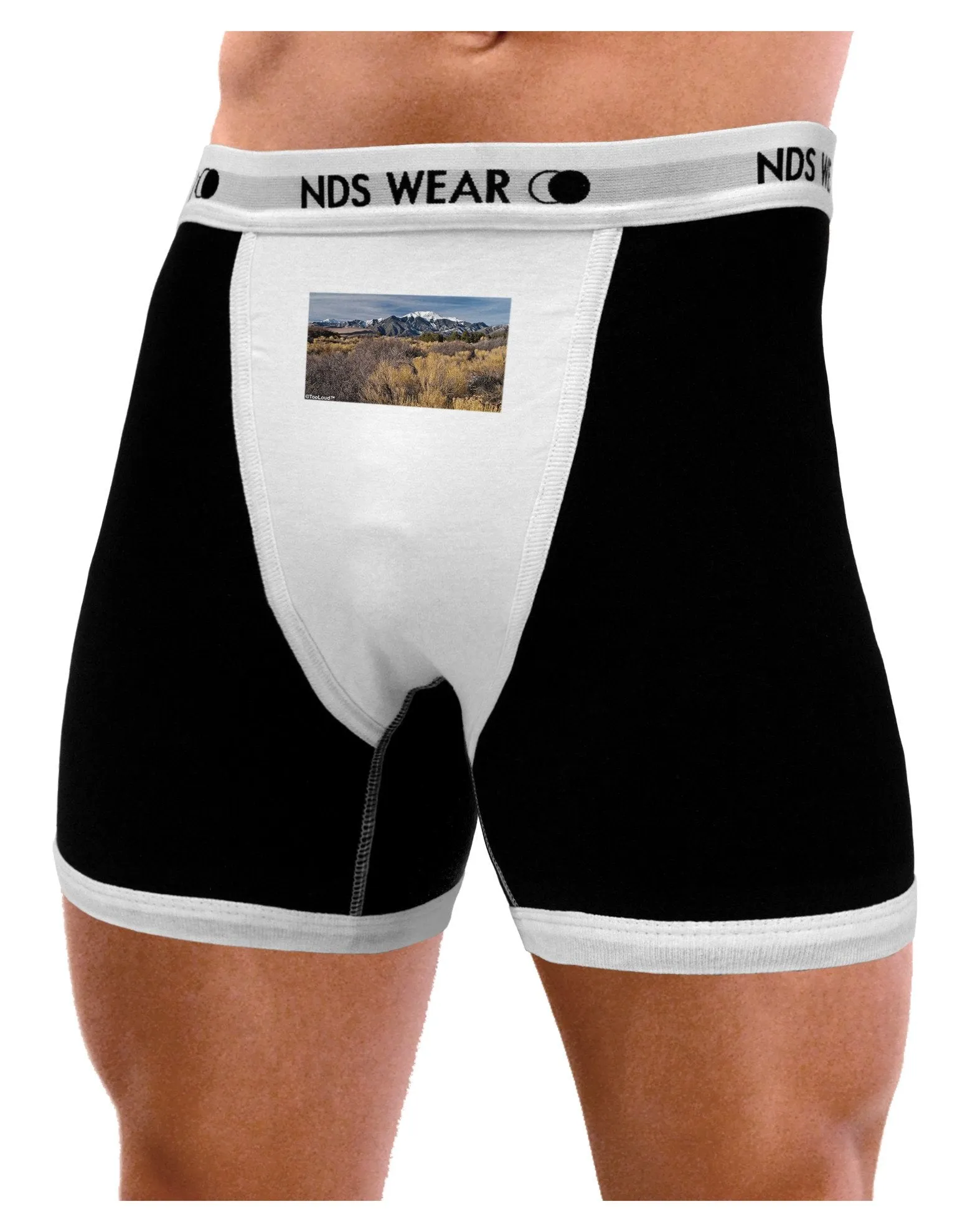 Mountain Forest Park Mens Boxer Brief Underwear