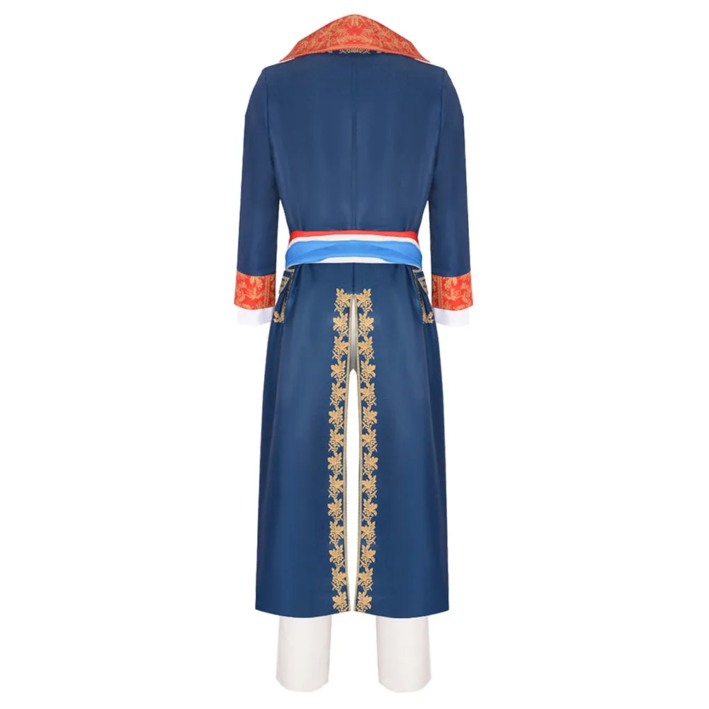 Napoleon 2023 Napoleon Blue Outfit Party Carnival Halloween Cosplay Costume