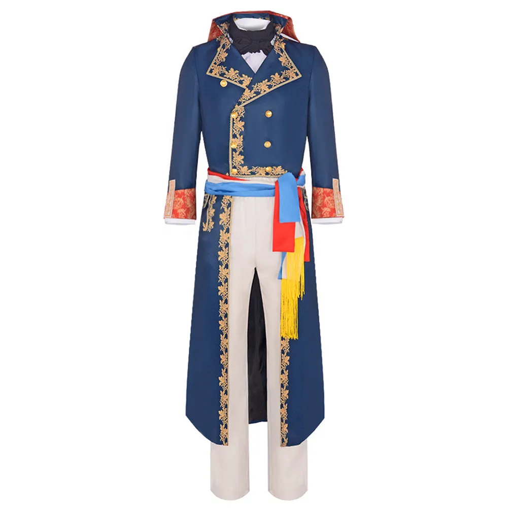 Napoleon 2023 Napoleon Blue Outfit Party Carnival Halloween Cosplay Costume