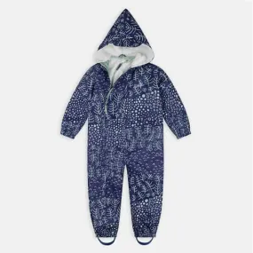 Navy Botanical All-in-One Scampsuit