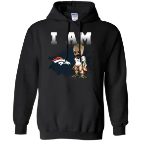 Nfl Denver Broncos I Am Groot T-shirt Pullover Hoodie Sweatshirt