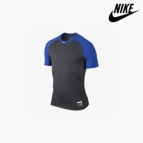 Nike Mens Dri-Fit Core Fitted Base Layer Raglan Baseball Shirt-Royal/Anthracite Medium (M)