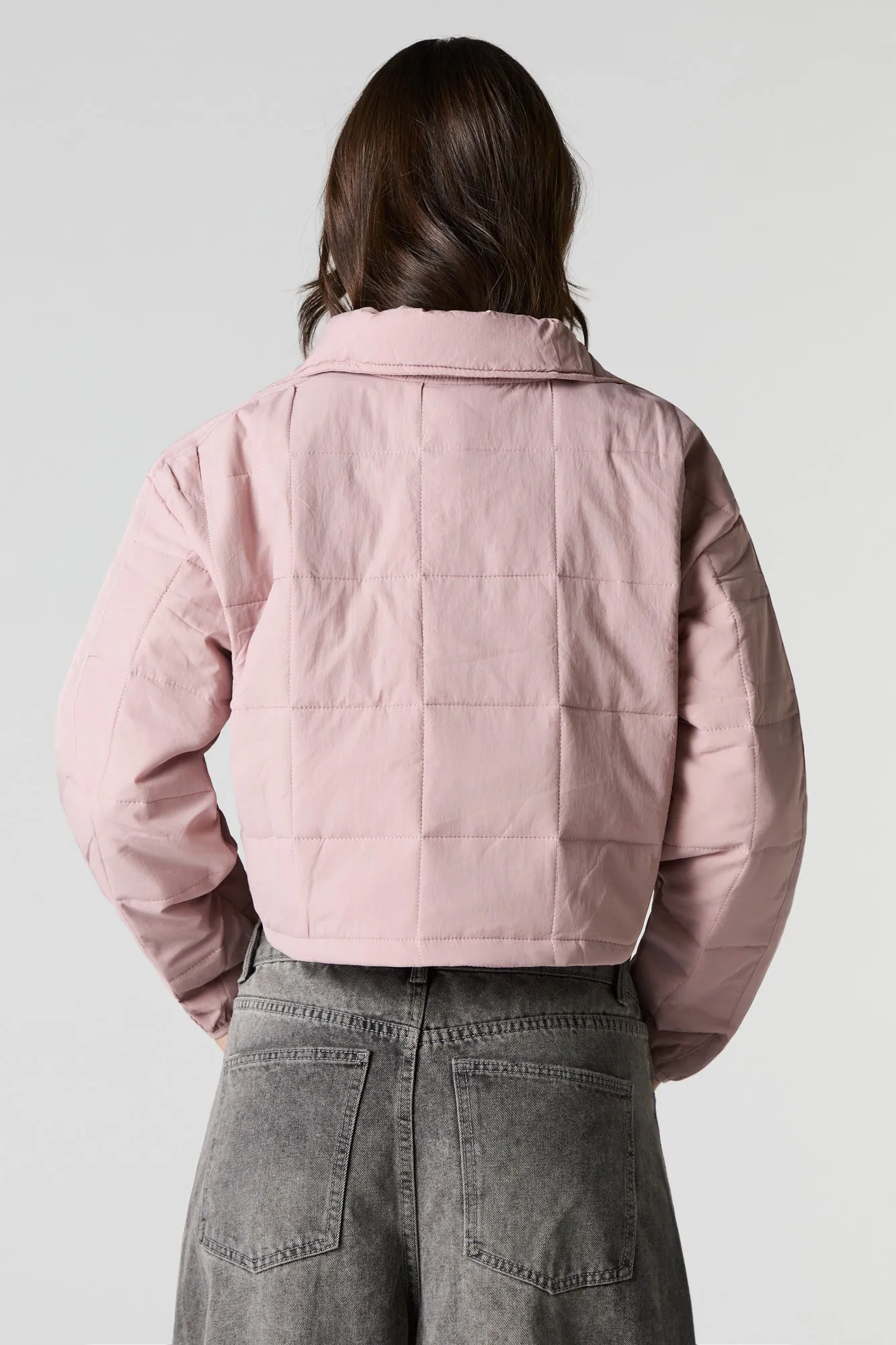 Nylon Quilted Jacket