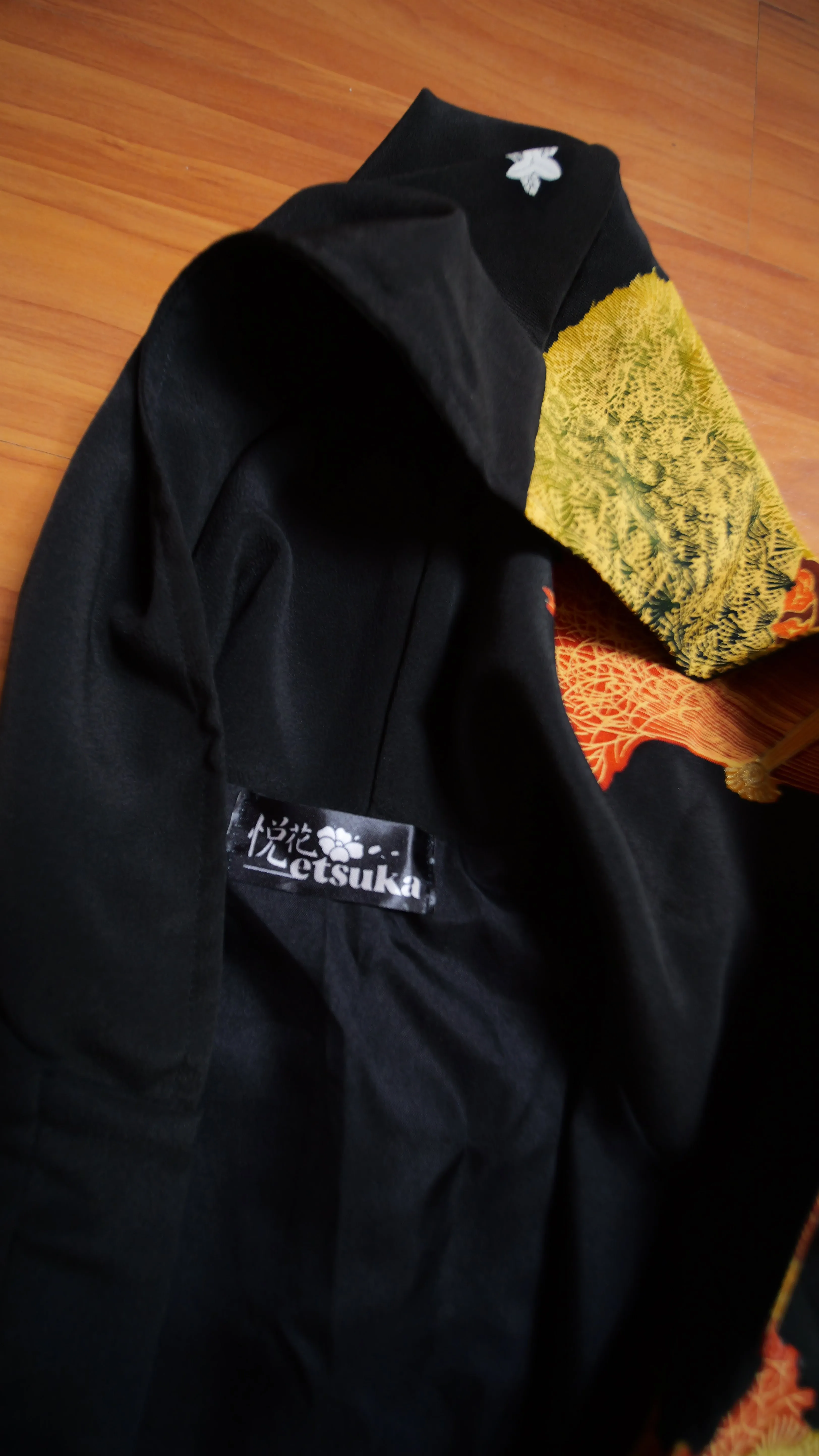 ON-HAND PREMIUM: Embroidered Forest | Black Hoodie | PH007