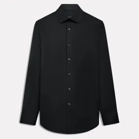 OOOHCOTTON® Tech Fabric Long Sleeve Shirt / Black