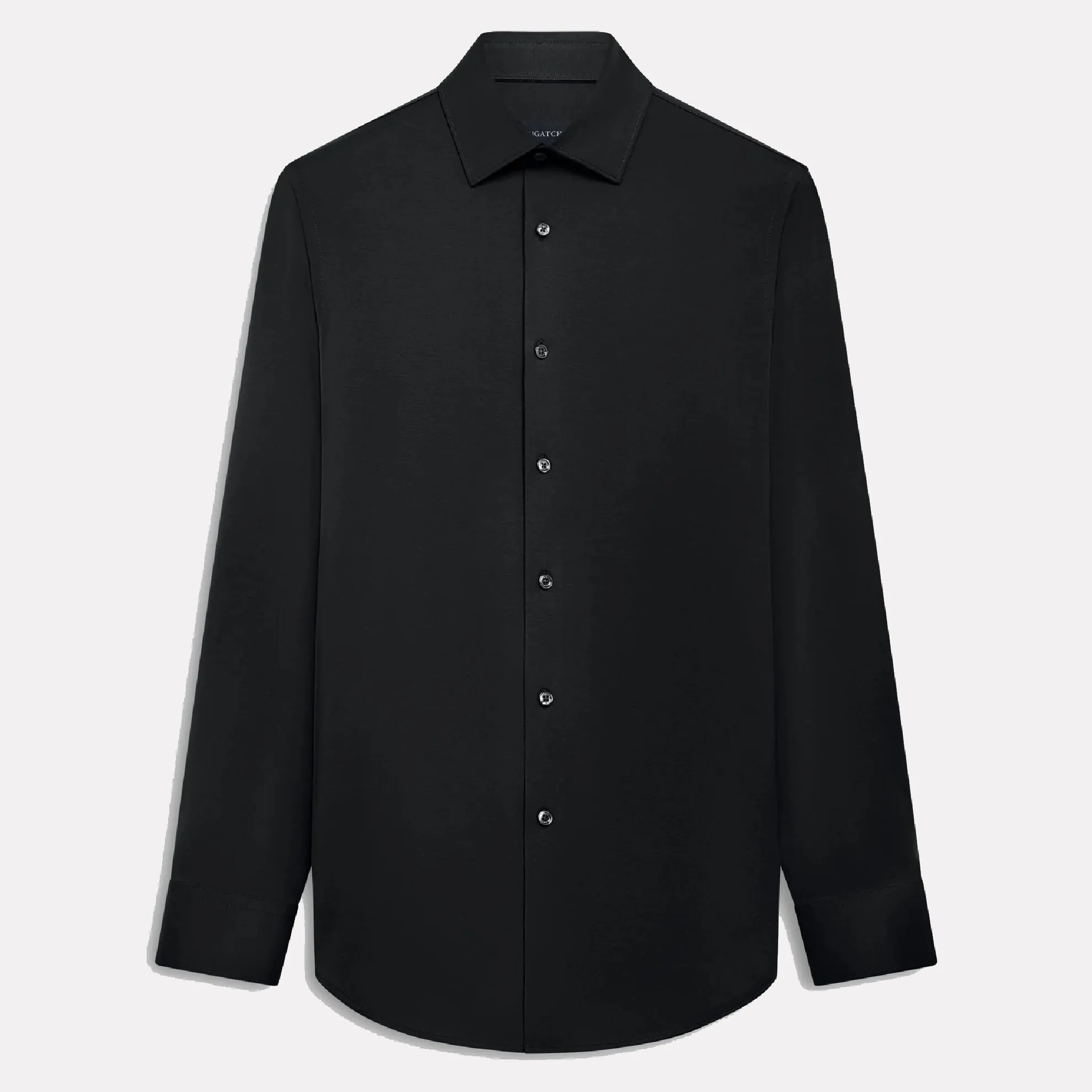 OOOHCOTTON® Tech Fabric Long Sleeve Shirt / Black