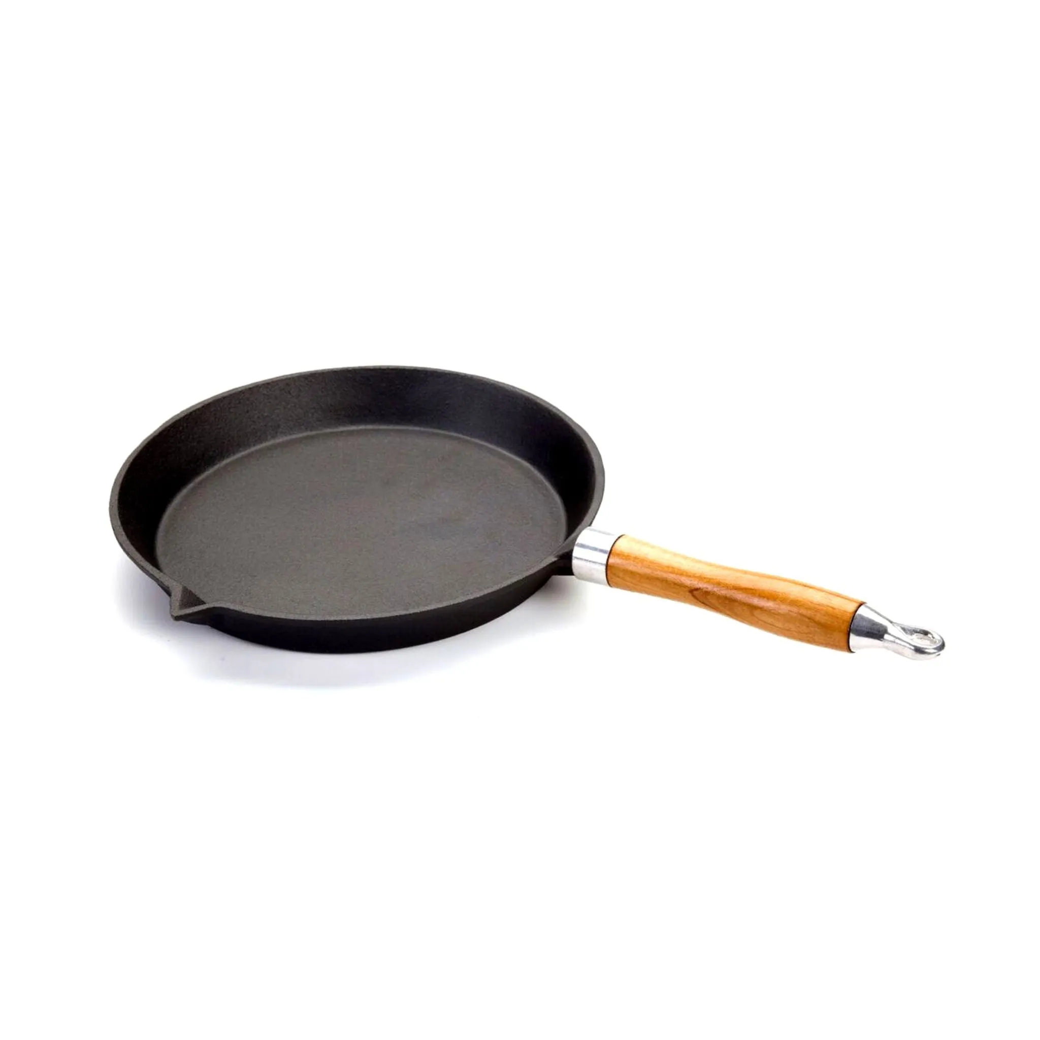 Oztrail 30cm Wooden Handle Frypan