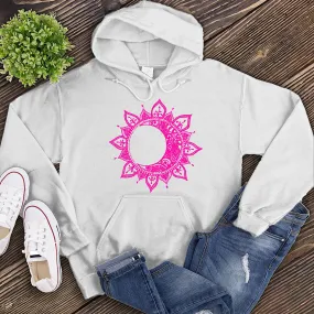 Pink Bohemian Moon Hoodie