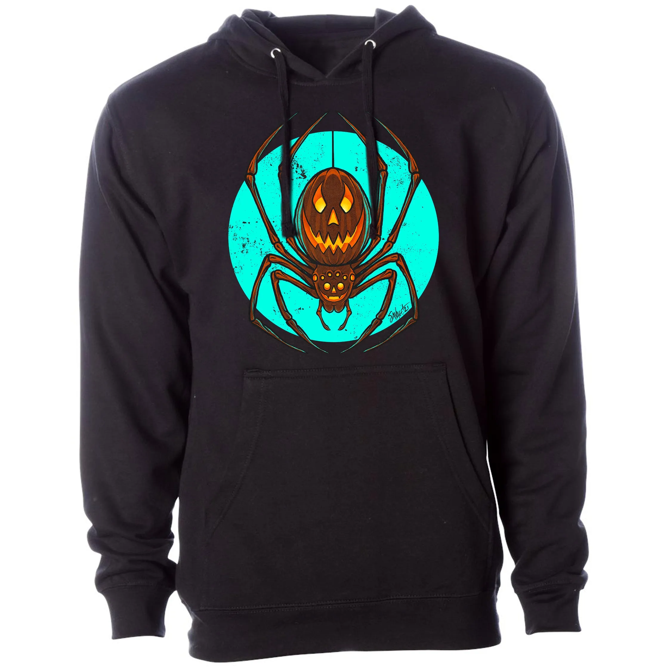 Pumpkin Spider Unisex Hoodie