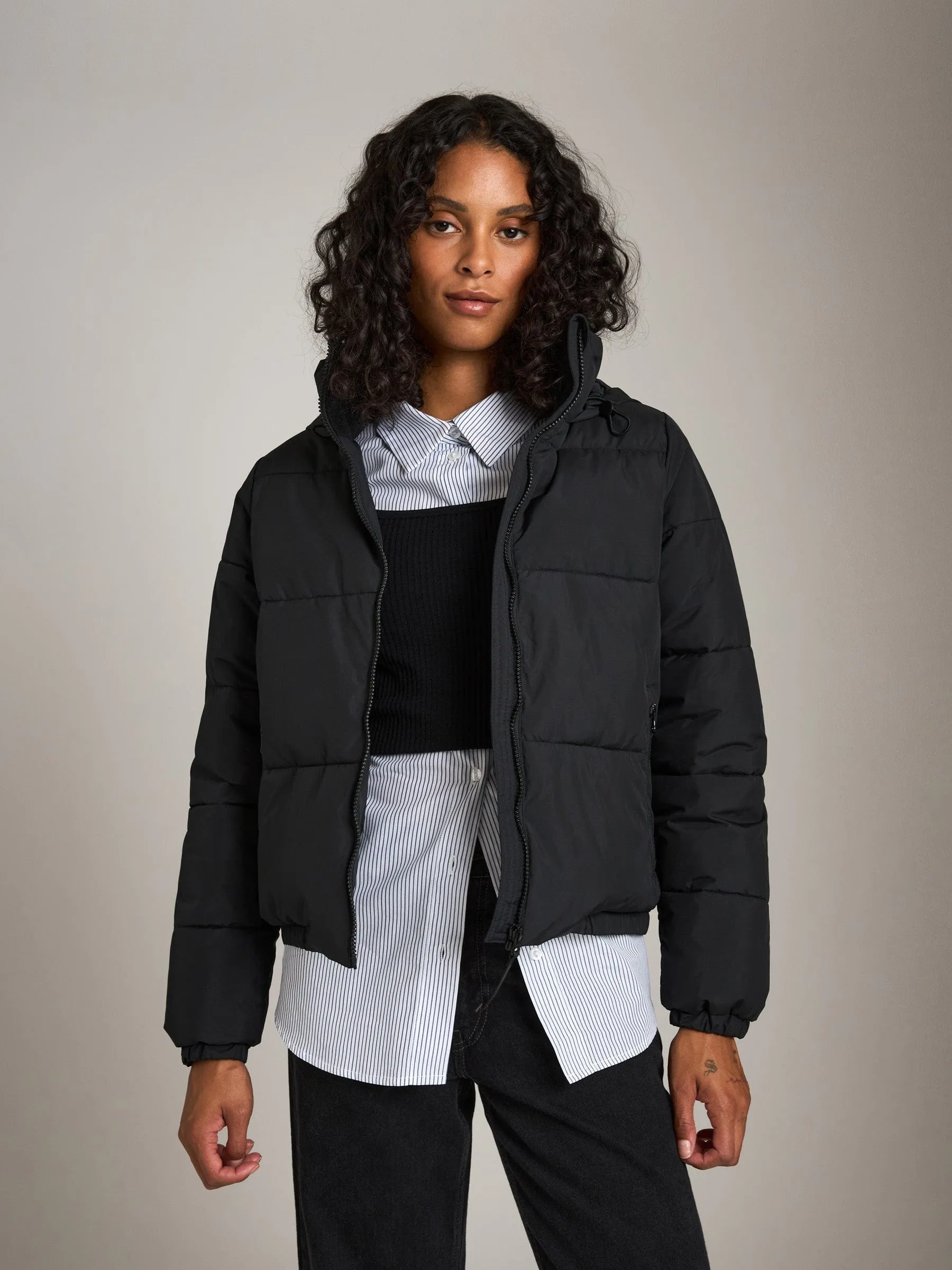 Quilted Puffer Jessie Short Jacket