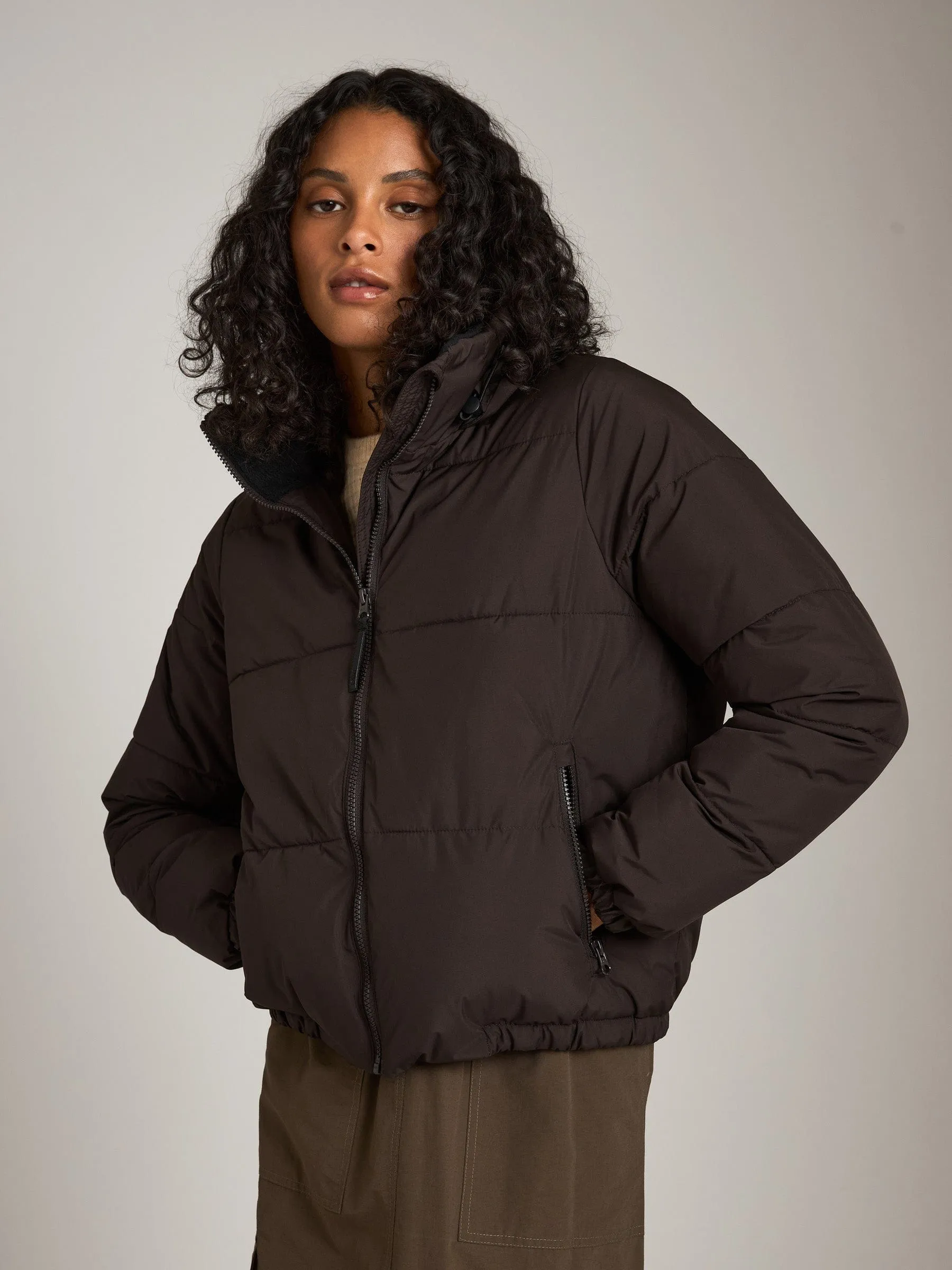 Quilted Puffer Jessie Short Jacket