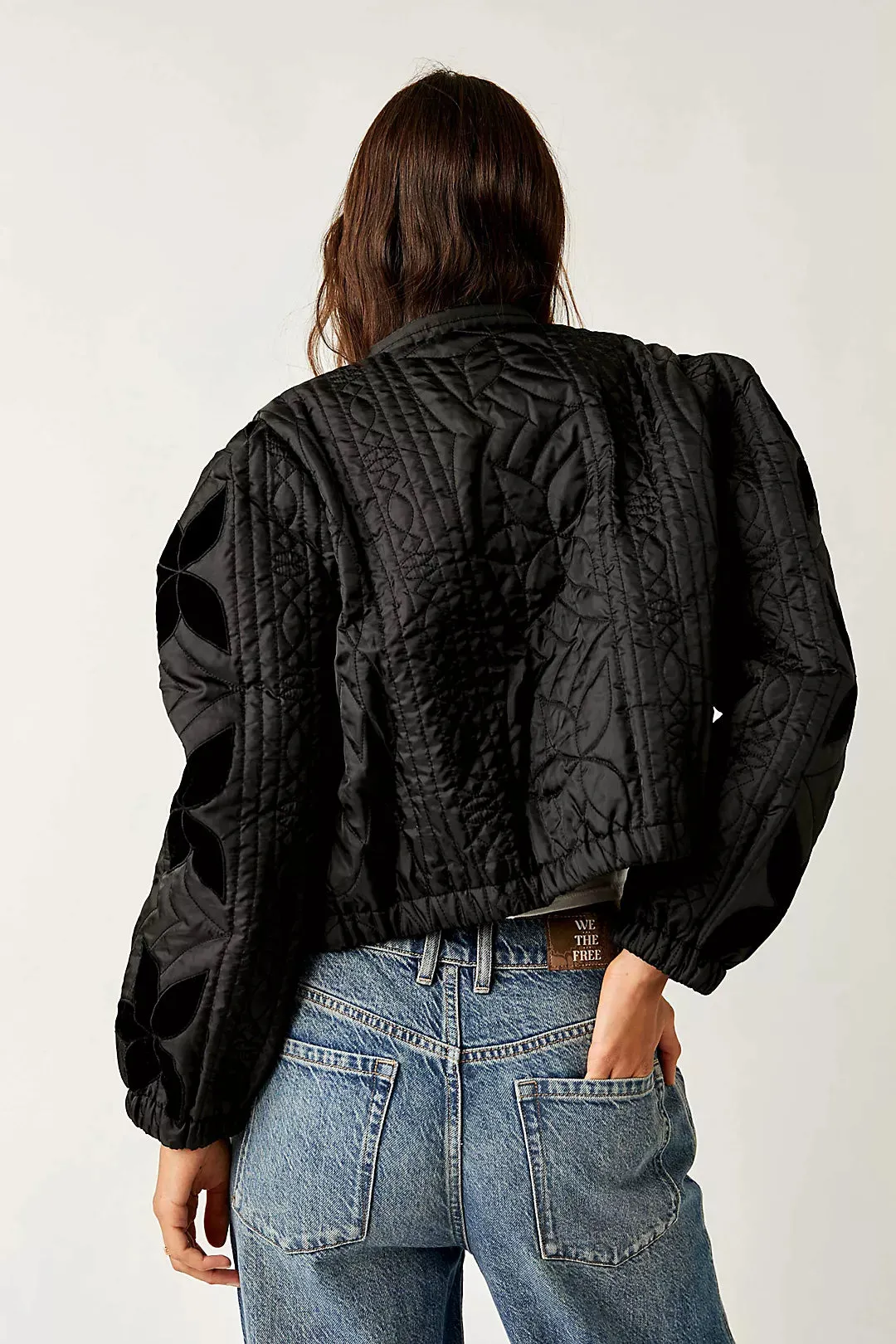 Quinn Quilted Jaket - Black