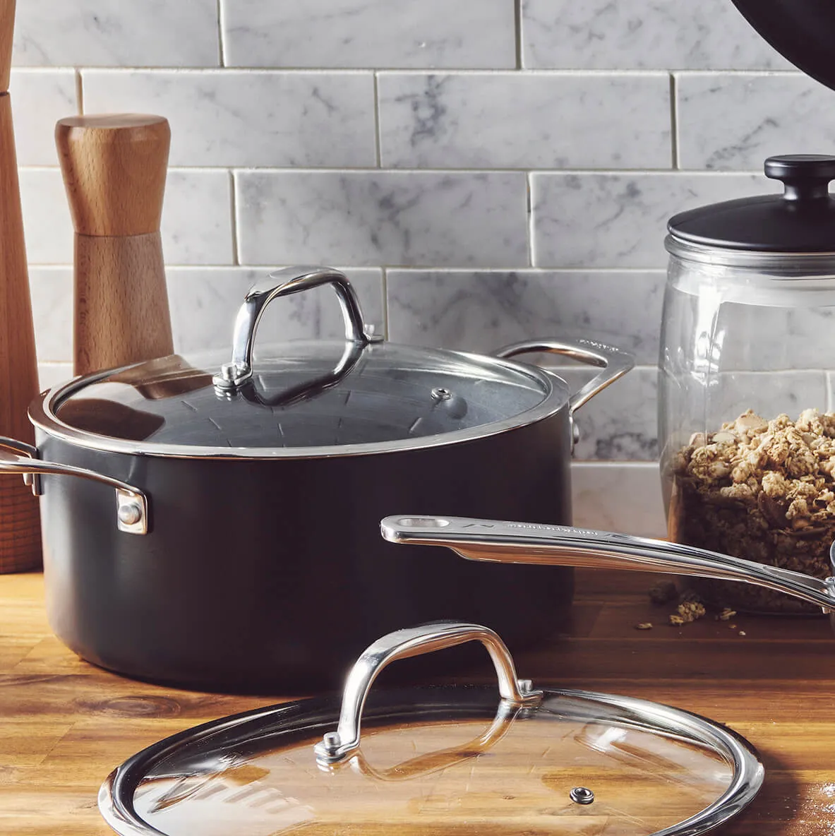 Re-lite Casserole with Glass Lid 24cm