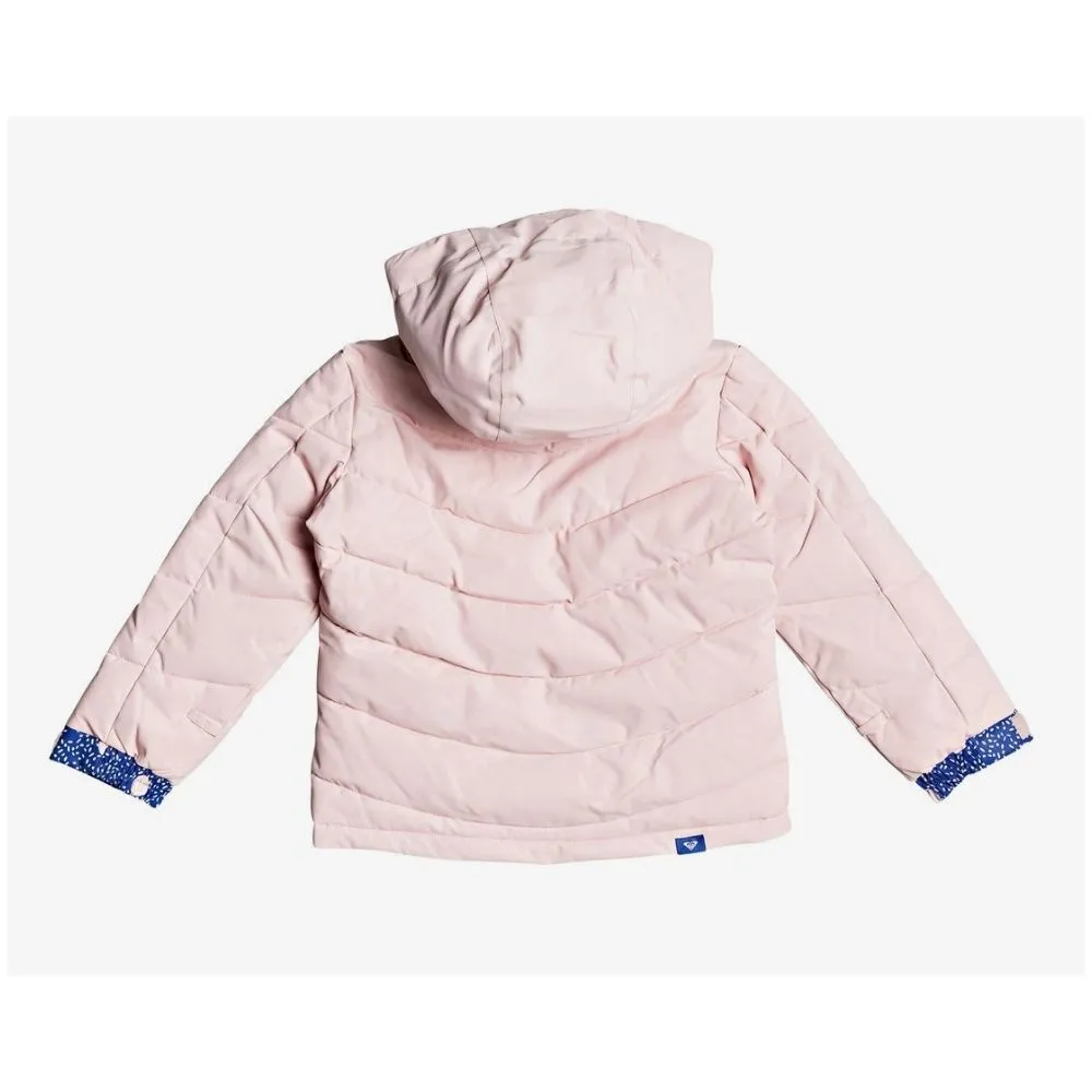 Roxy Anna Girls Ski Jacket - Powder Pink Age 3, Very Small Mark