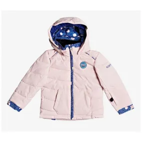 Roxy Anna Girls Ski Jacket - Powder Pink Age 3, Very Small Mark