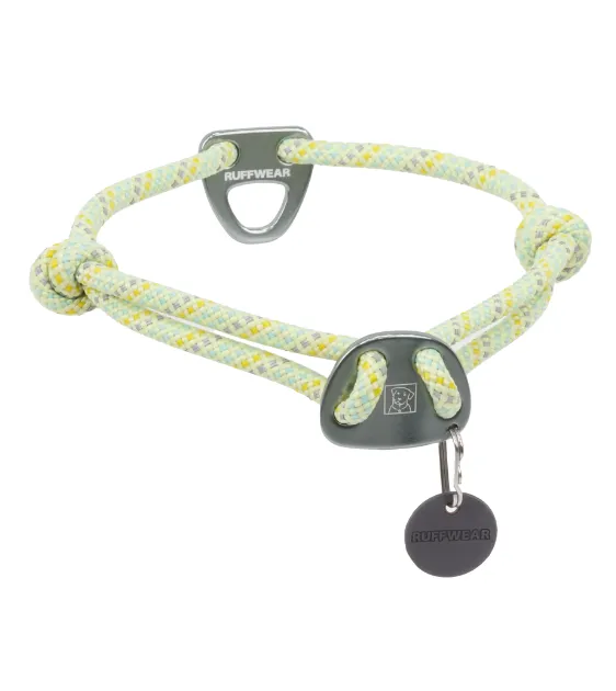 Ruffwear Knot-a-Collar™ Reflective Rope Dog Collar (Moss Green)