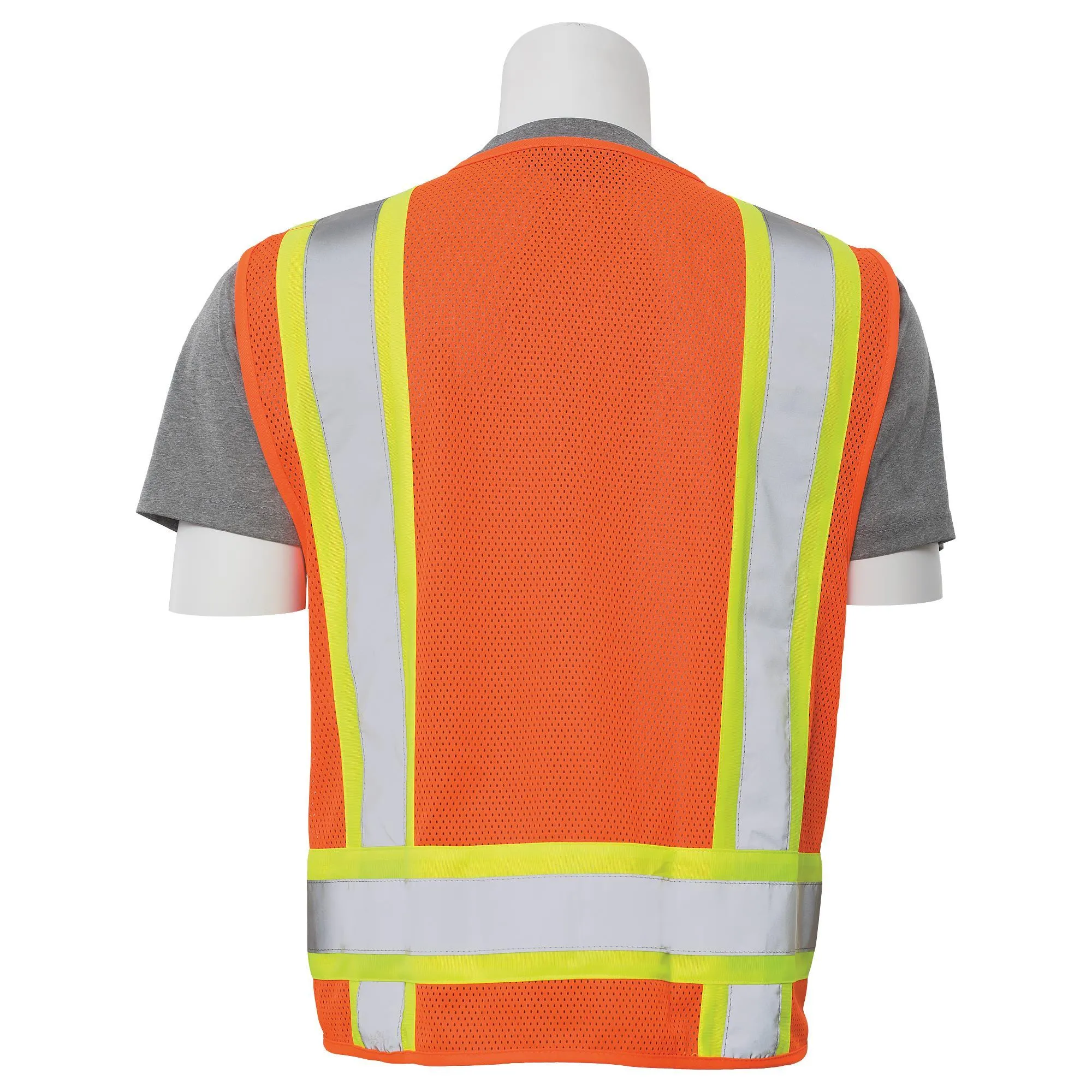 S380 Class 2 Surveyor's Safety Vest with Mesh Back 1PC