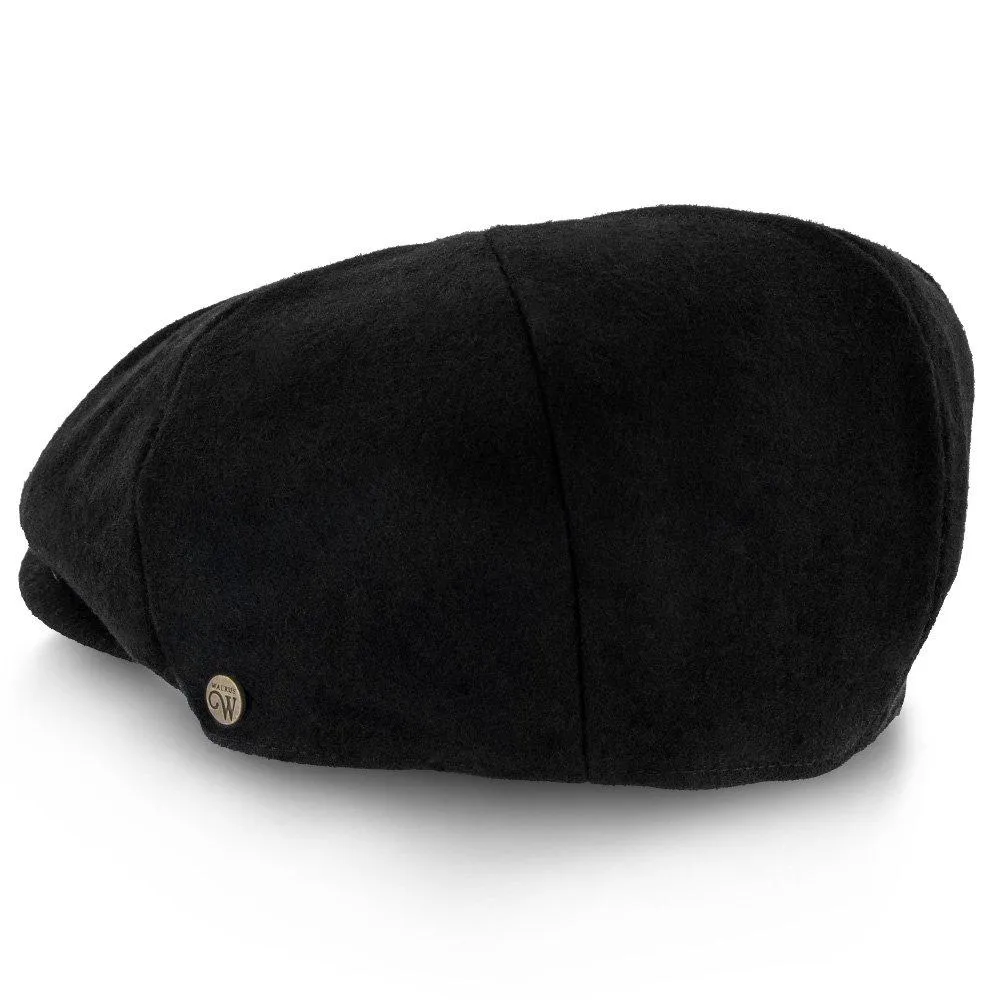 Shelby - Walrus Hat Wool Blend 8 Panel Newsboy Cap