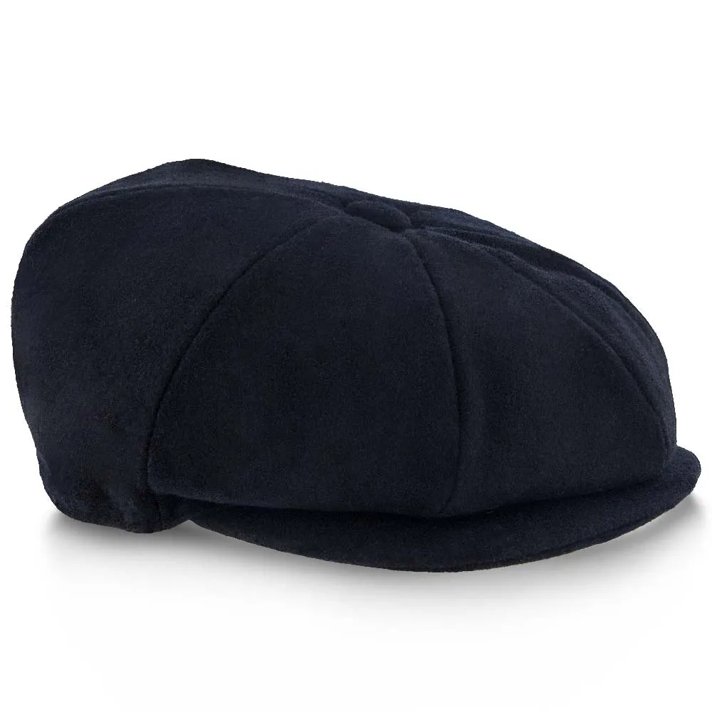 Shelby - Walrus Hat Wool Blend 8 Panel Newsboy Cap