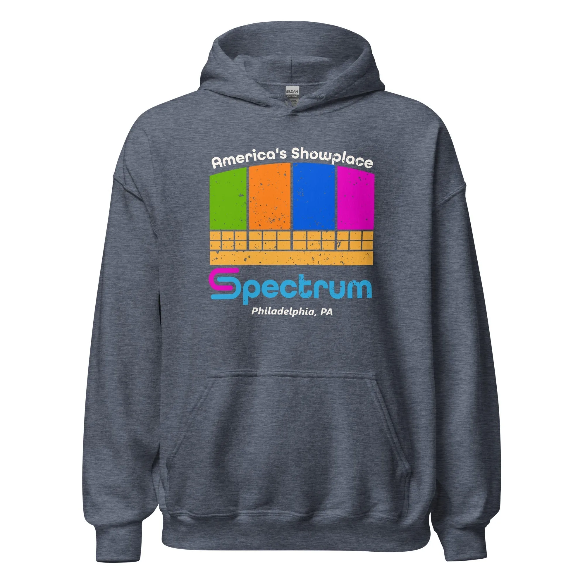 Spectrum Arena Hoodie - Philadelphia, PA | Retro 70s Sports & Music Venue Sweatshirt