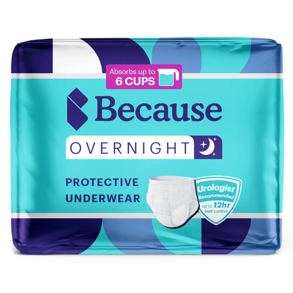 Starter Pack of Premium Plus Overnight Underwear for Women