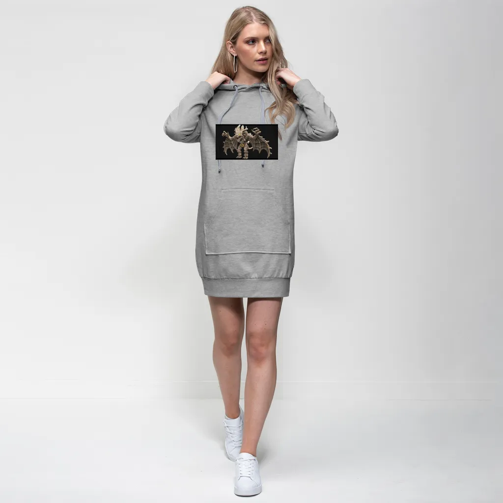 Stone Rock Creature Premium Adult Hoodie Dress