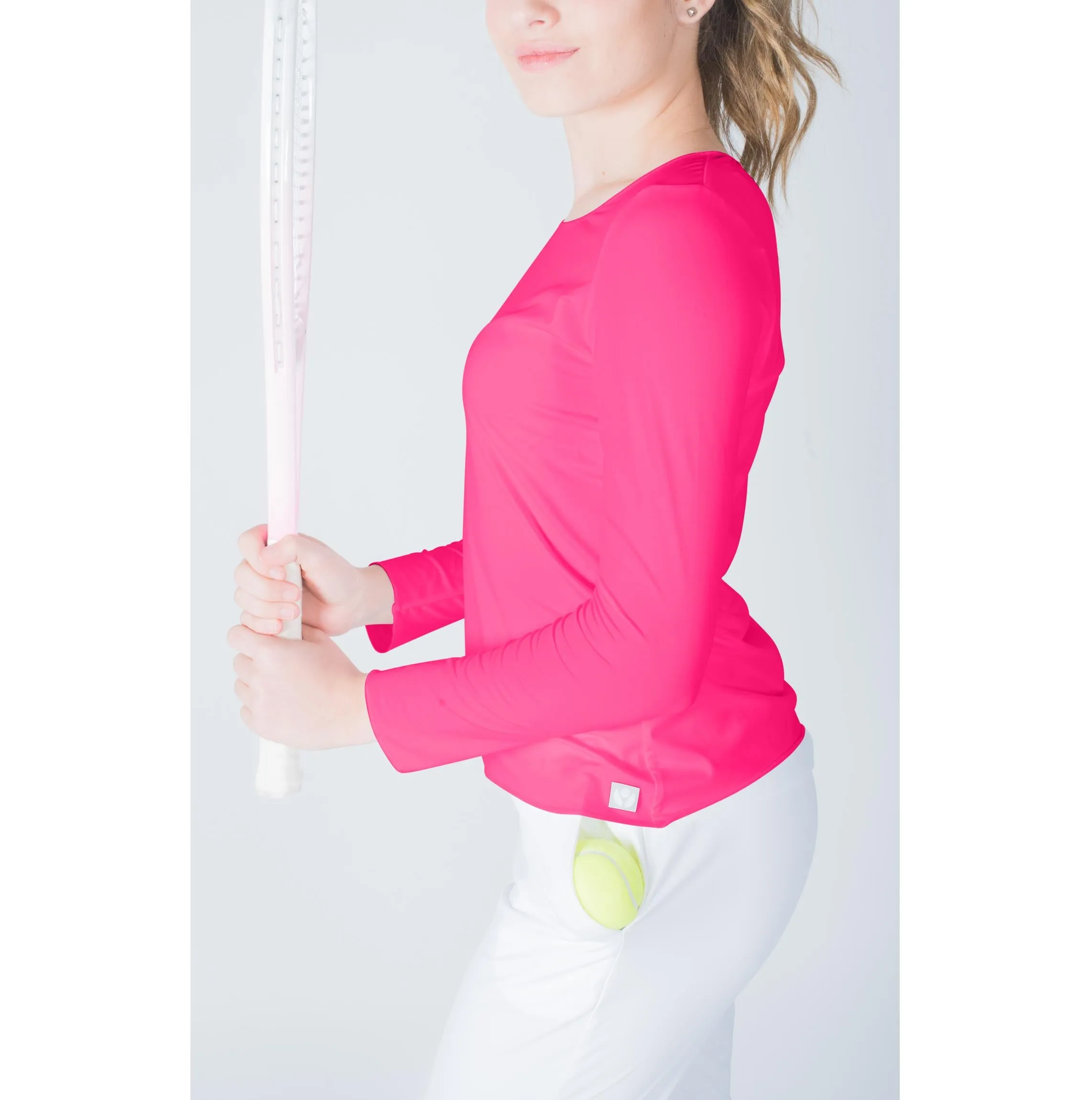 Sun Protector Top Hot Pink