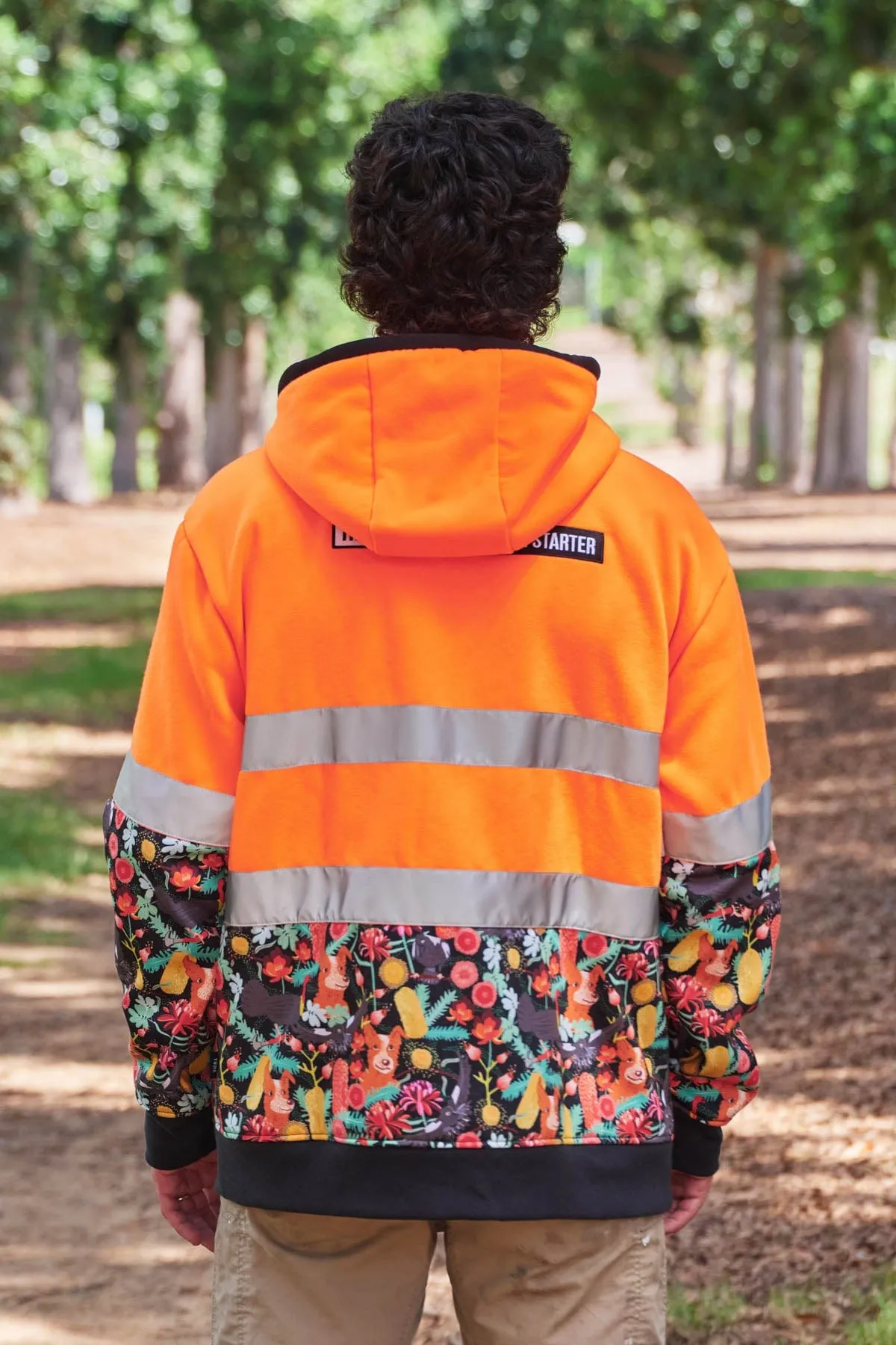 Swoopy Bois Orange Hi Vis Hoodie