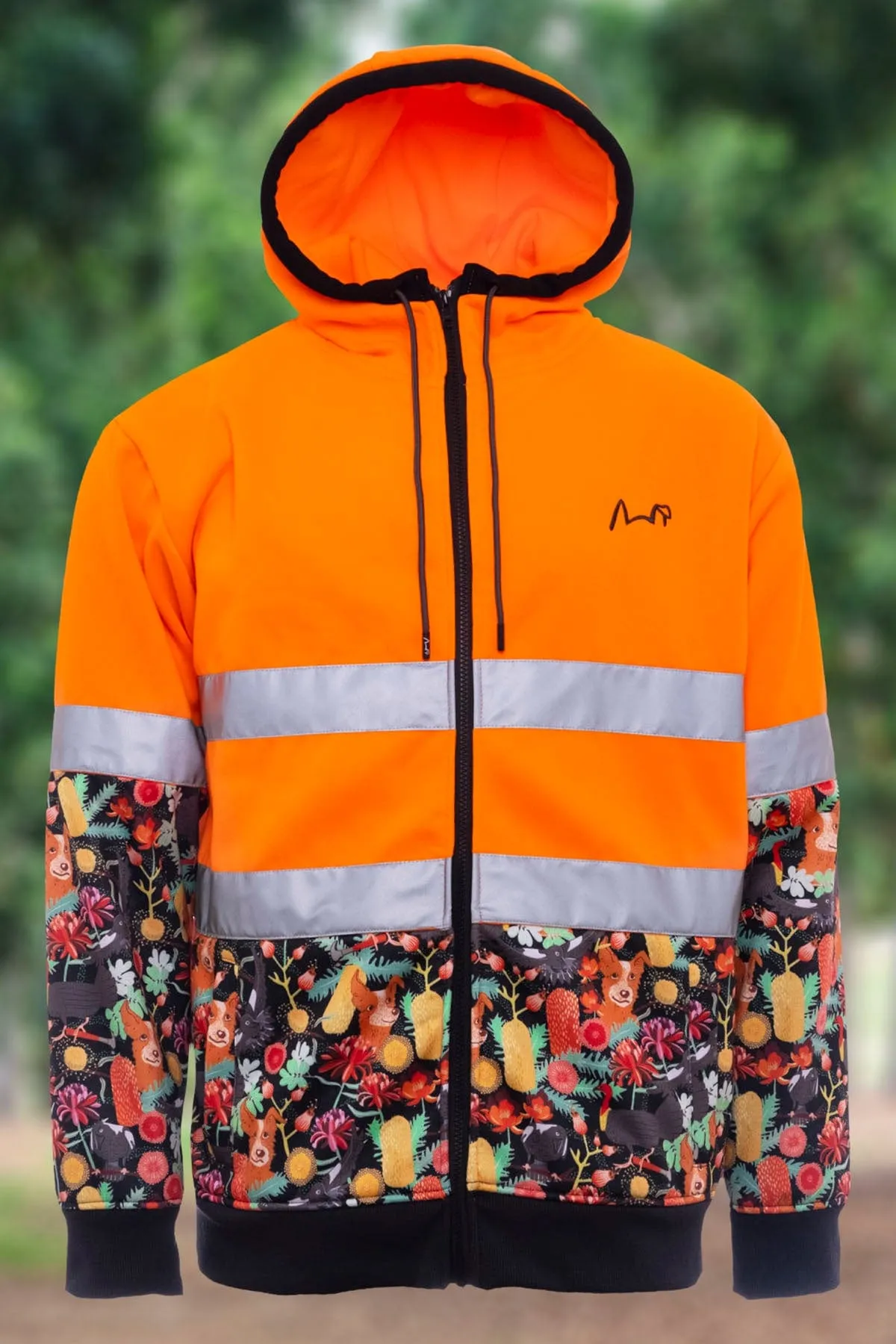 Swoopy Bois Orange Hi Vis Hoodie