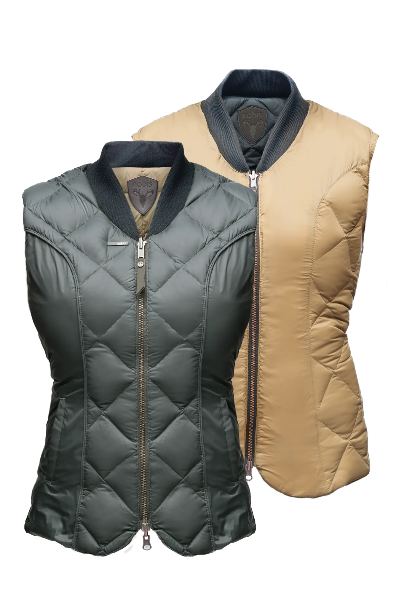 Talia Women's Reversible Quilted Vest