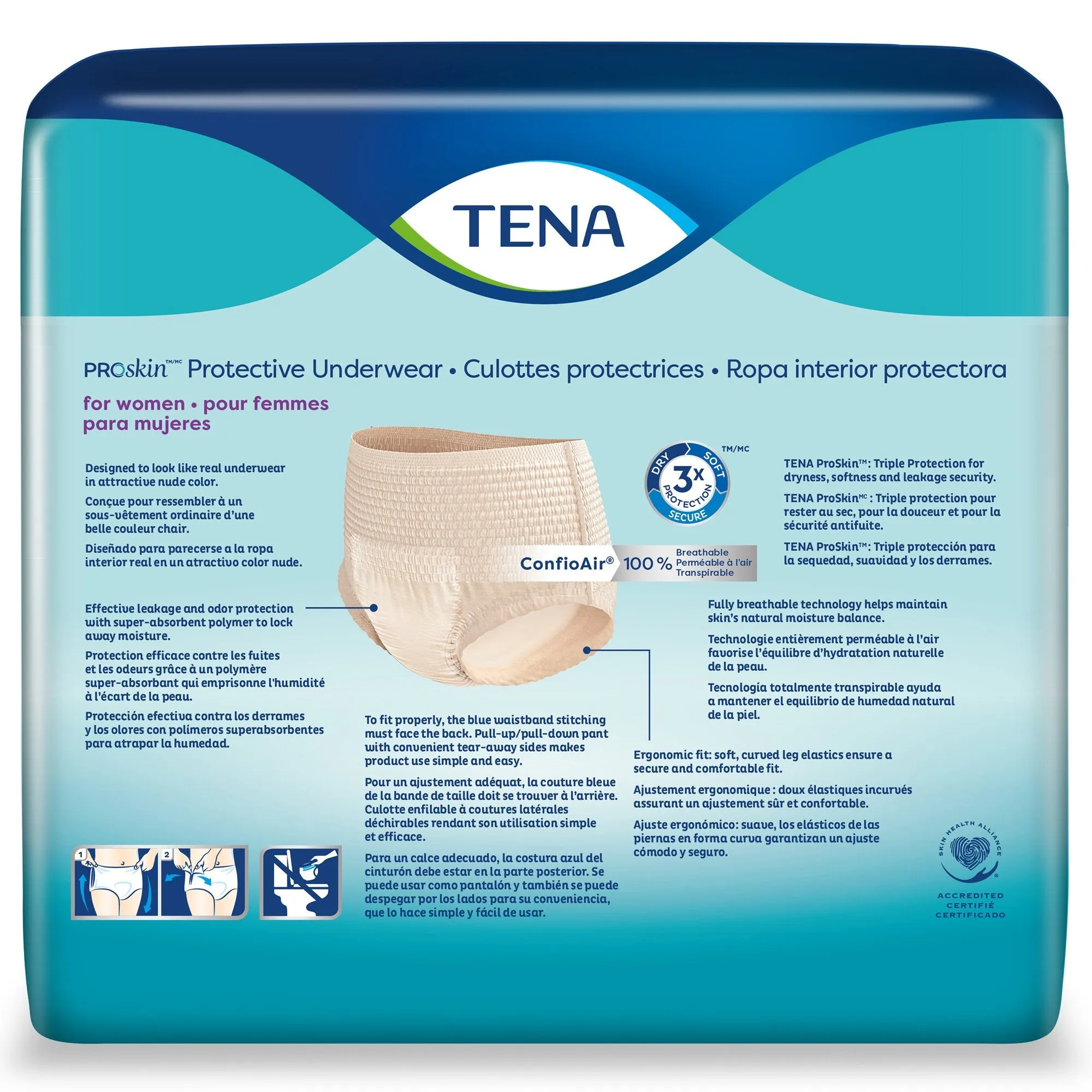 Tena® ProSkin™ Maximum Absorbent Underwear, Small / Medium