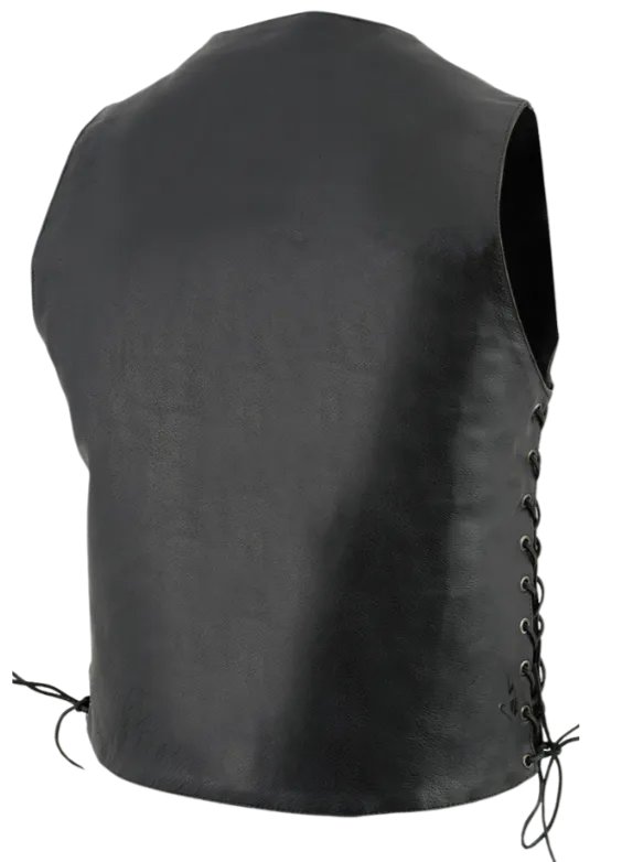 The "Top Biller" 10 Pocket Leather Vest