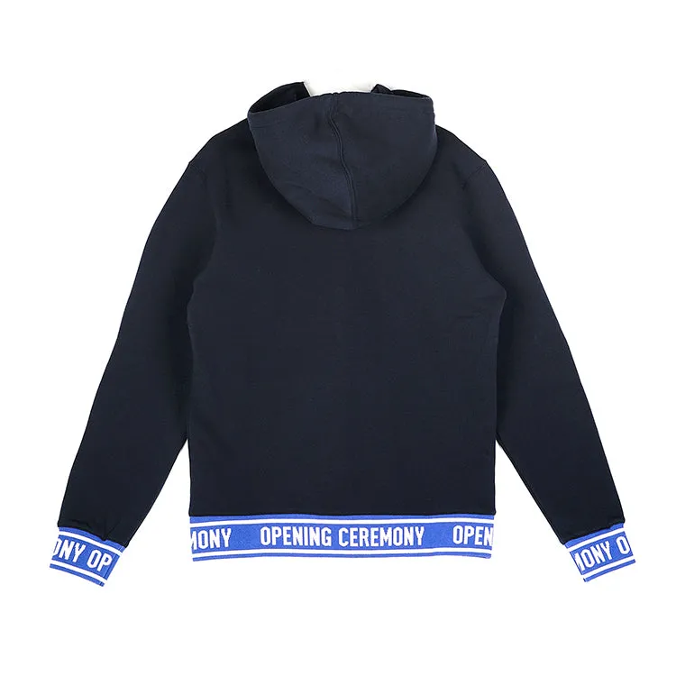 UNISEX ELASTIC LOGO HOODIE