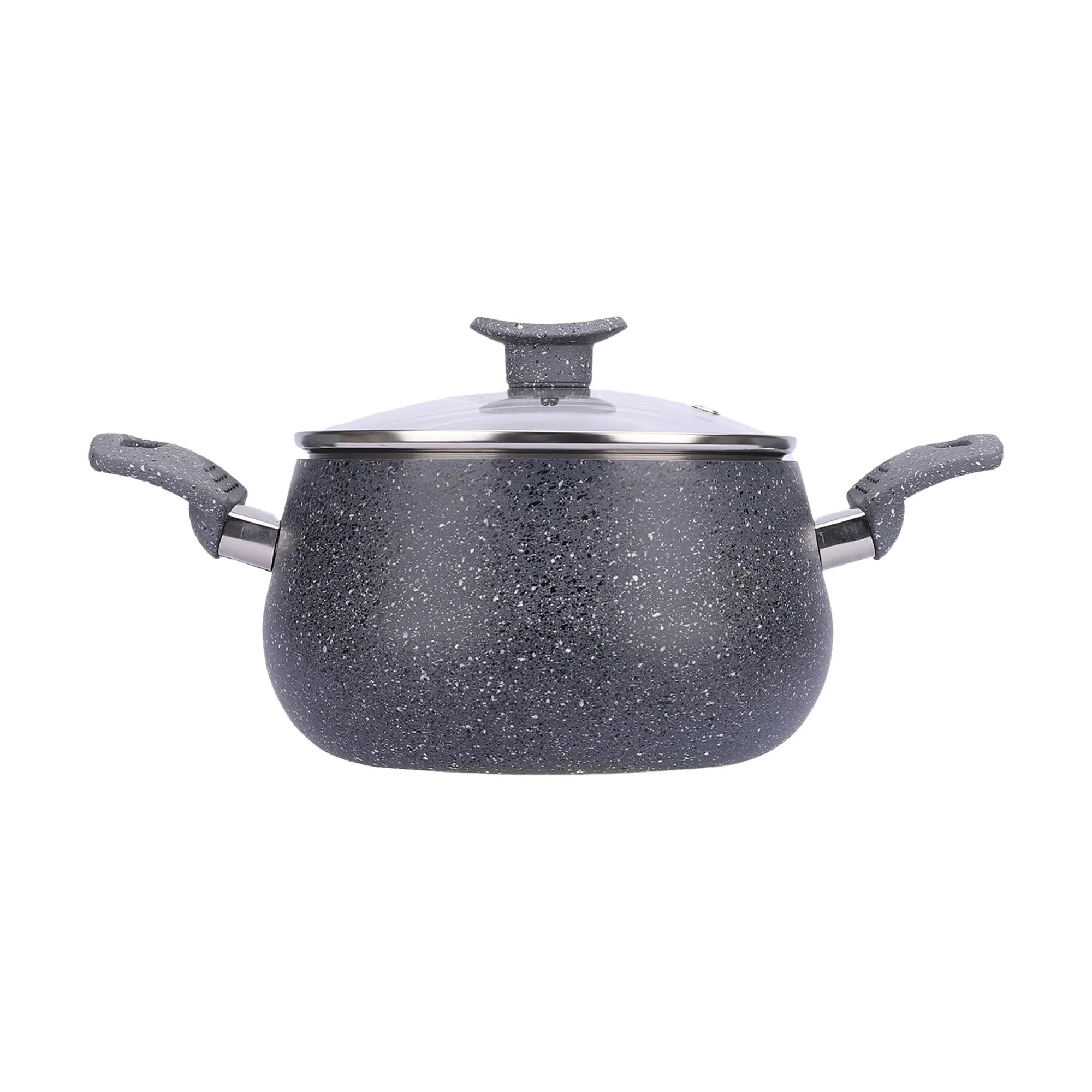 USHA SHRIRAM Non Stick Biryani Handi (3L) | Casserole with Lid | Aluminium Handi For Cooking | Biryani Pot | Cook N Serve Pot With Lid | Gas & Induction Handi | Cooking Handi Pot