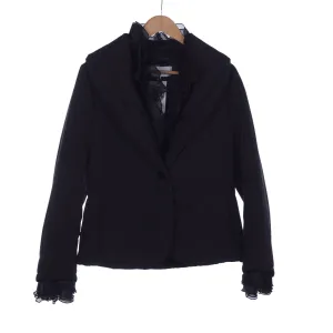 Valentino Roma Padded Black Long Sleeved Jacket UK Size 8