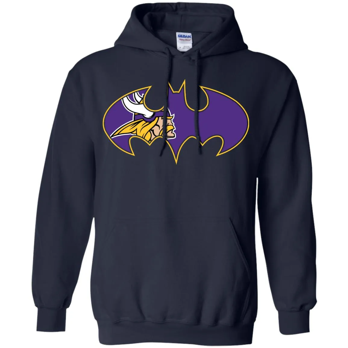 We Are The Minnesota Vikings Batman Nfl Mashup Pullover Hoodie Sweatshirt