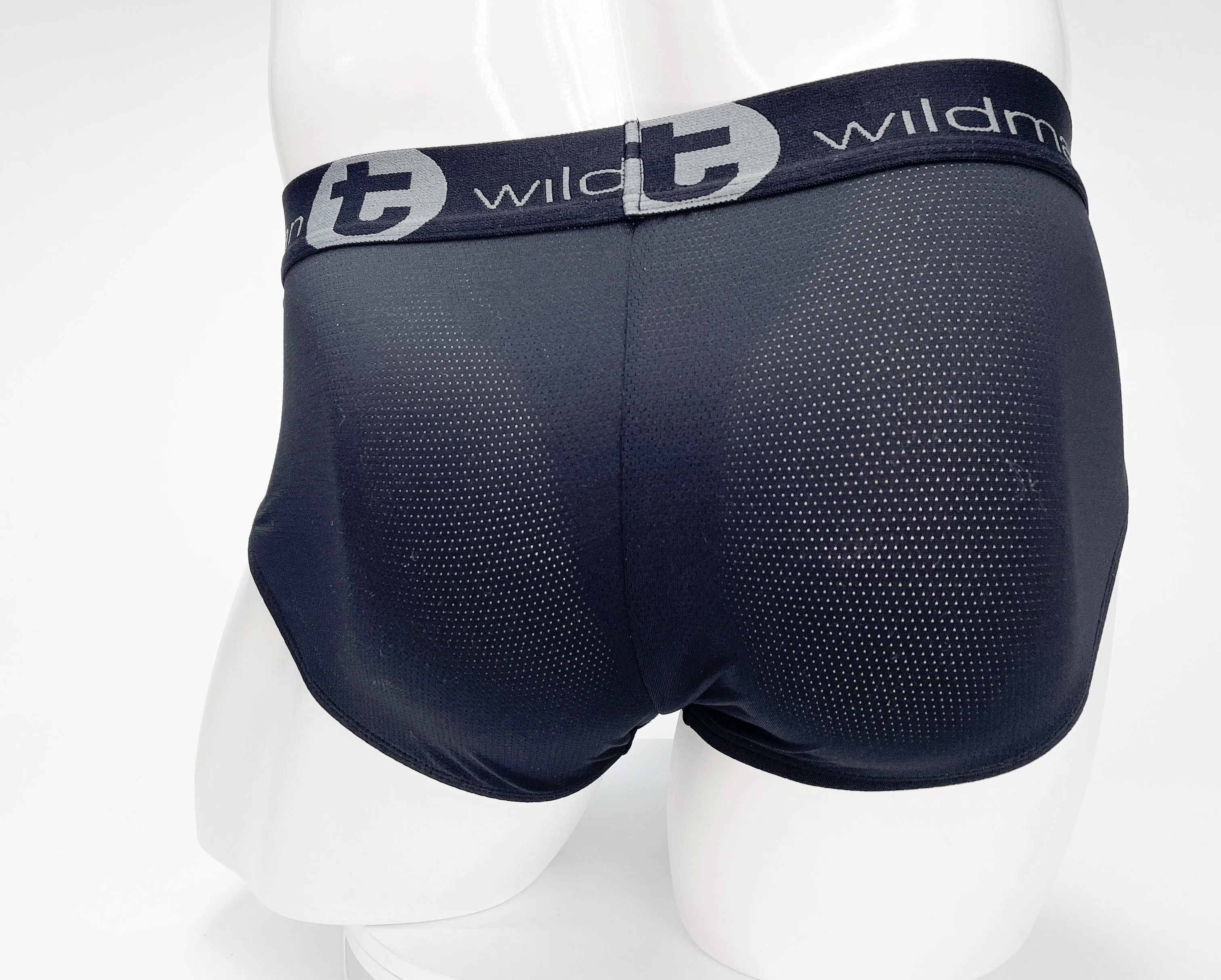 WildmanT Mesh Monster Cock Brief Black