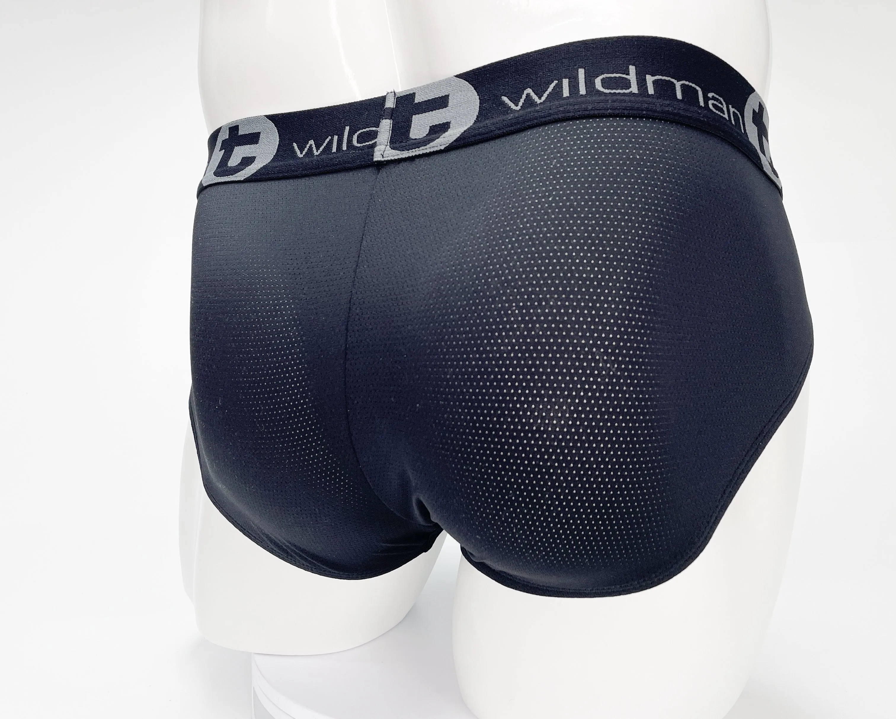 WildmanT Mesh Monster Cock Brief Black