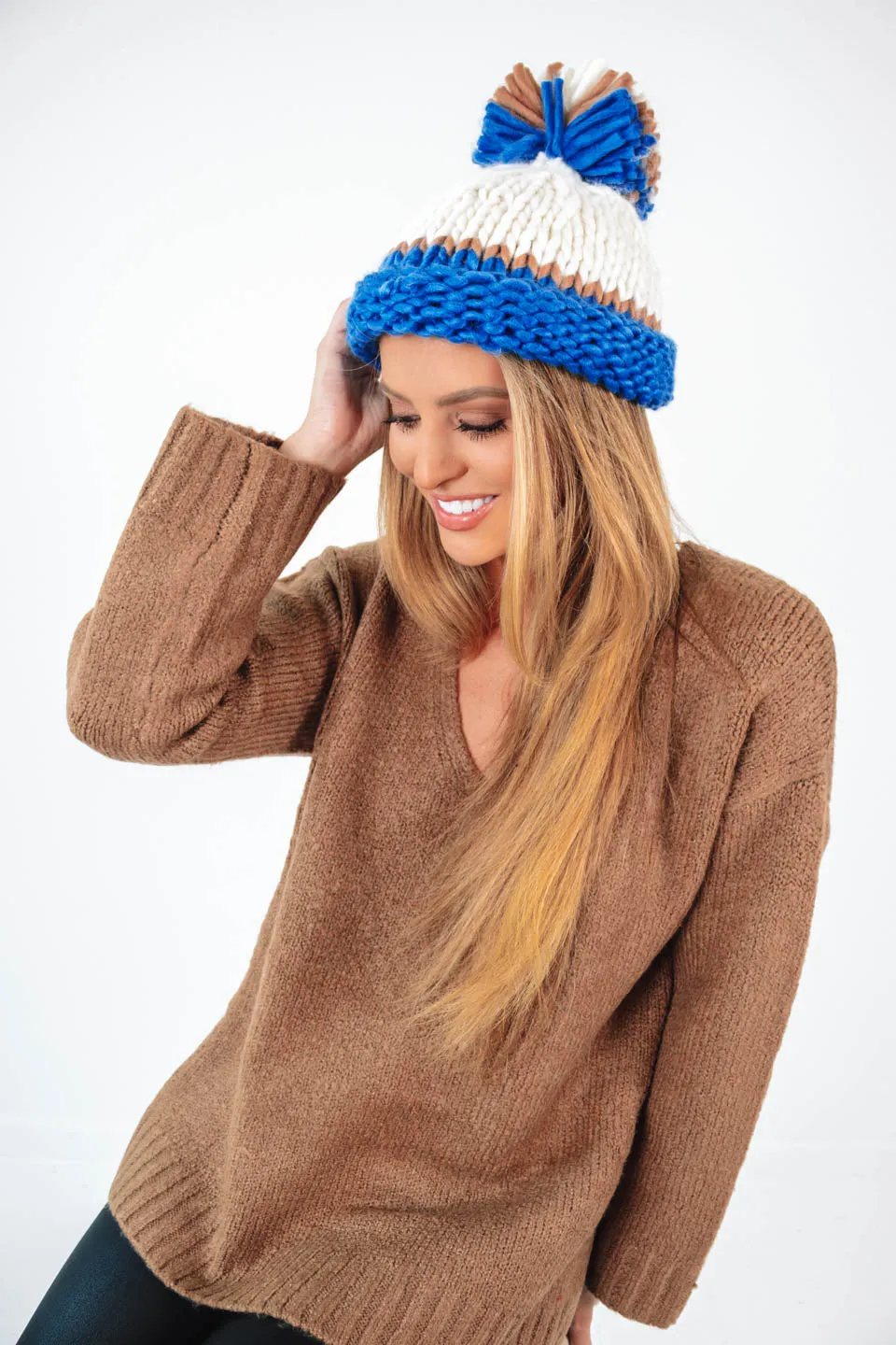 Winter Wonderland Beanie - Blue