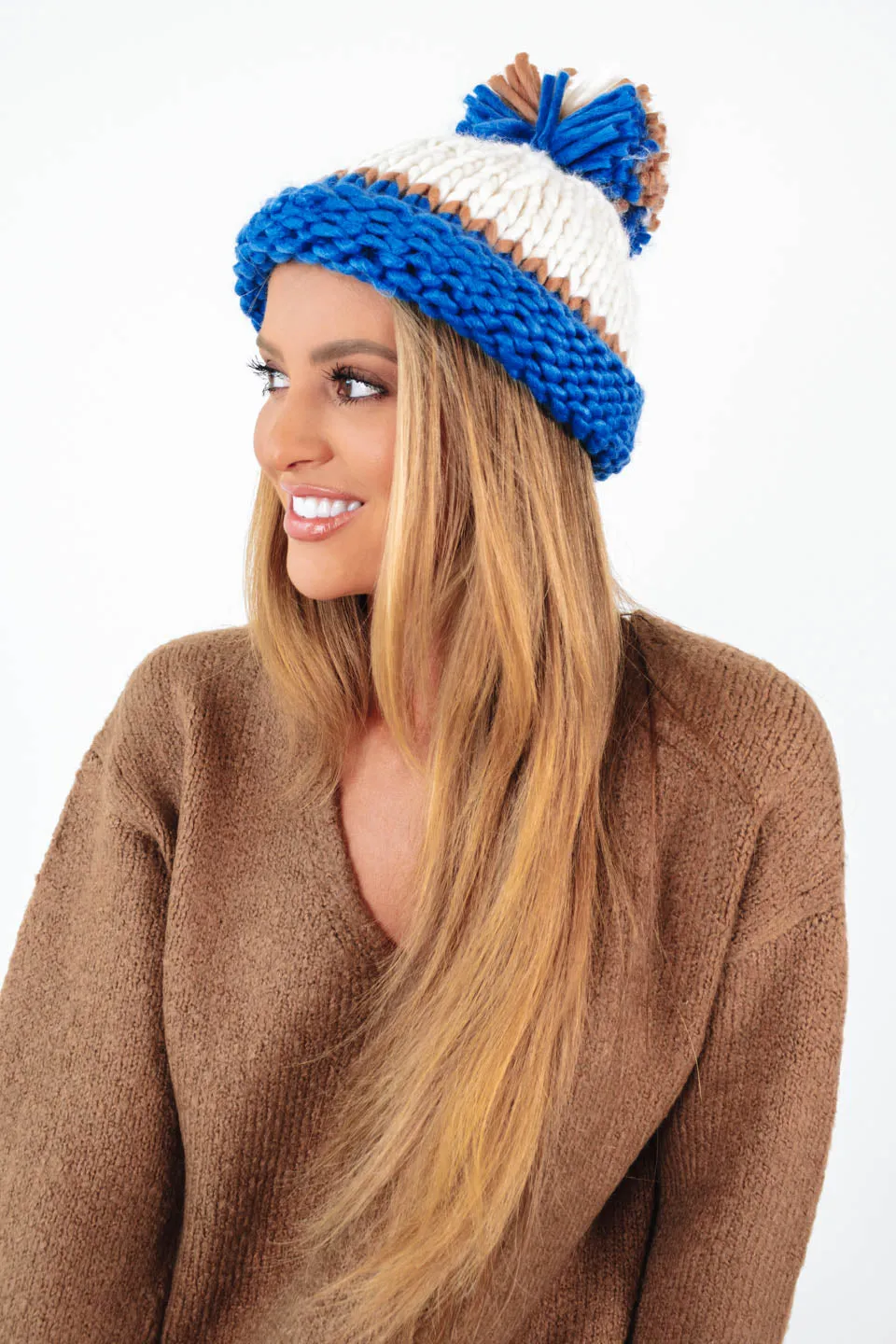 Winter Wonderland Beanie - Blue