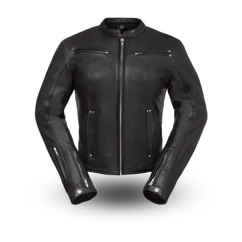 Women's Black Speed Queen Leather Jacket