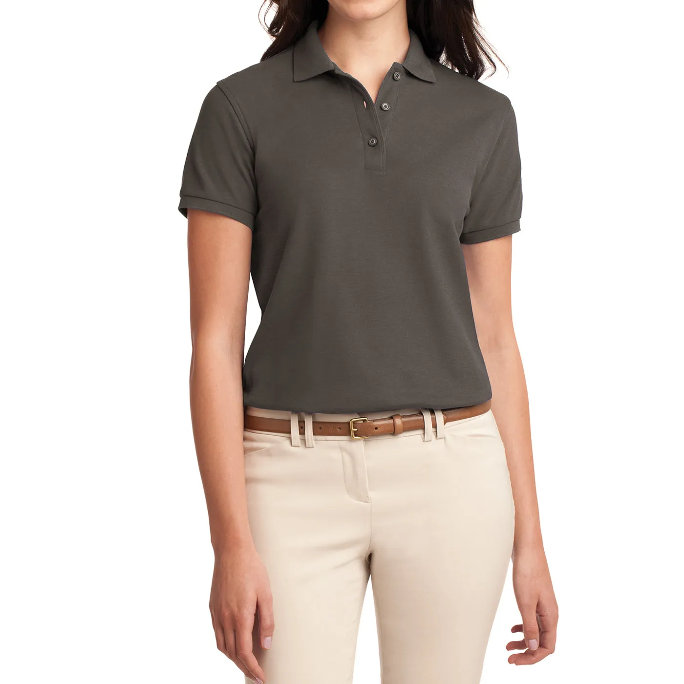 Womens Silk Touch Classic Polo Shirt