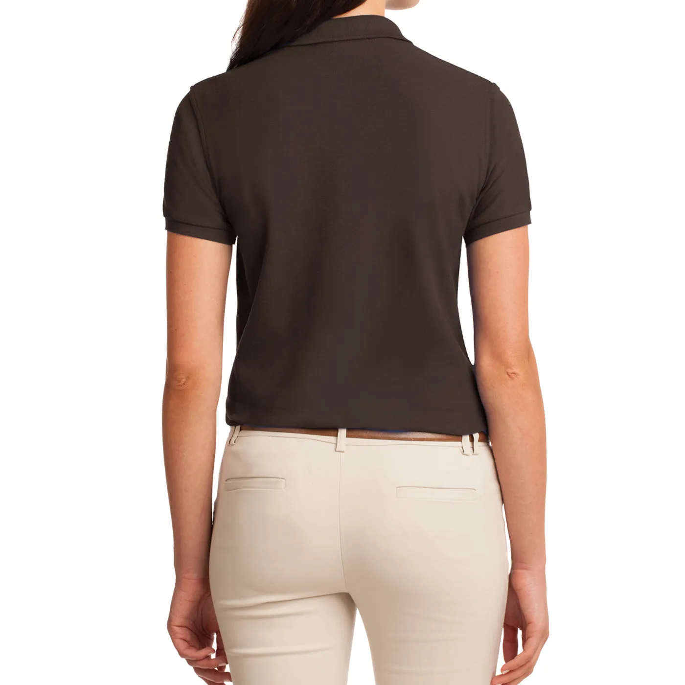 Womens Silk Touch Classic Polo Shirt