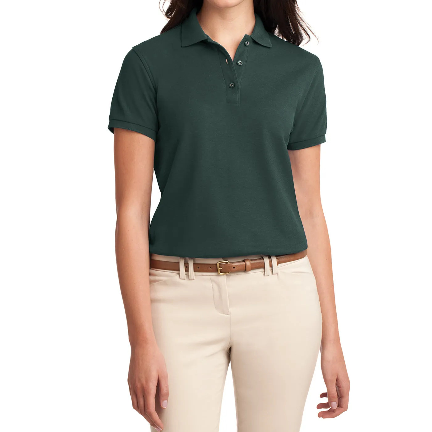 Womens Silk Touch Classic Polo Shirt