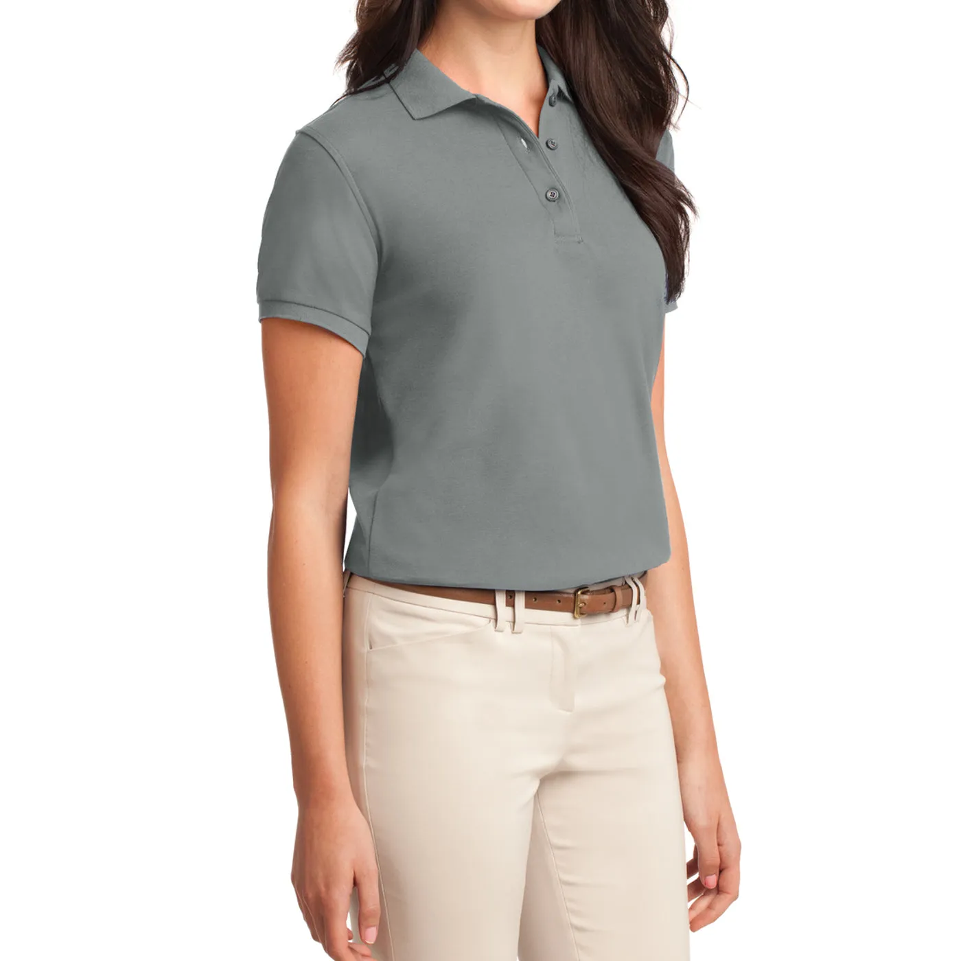 Womens Silk Touch Classic Polo Shirt