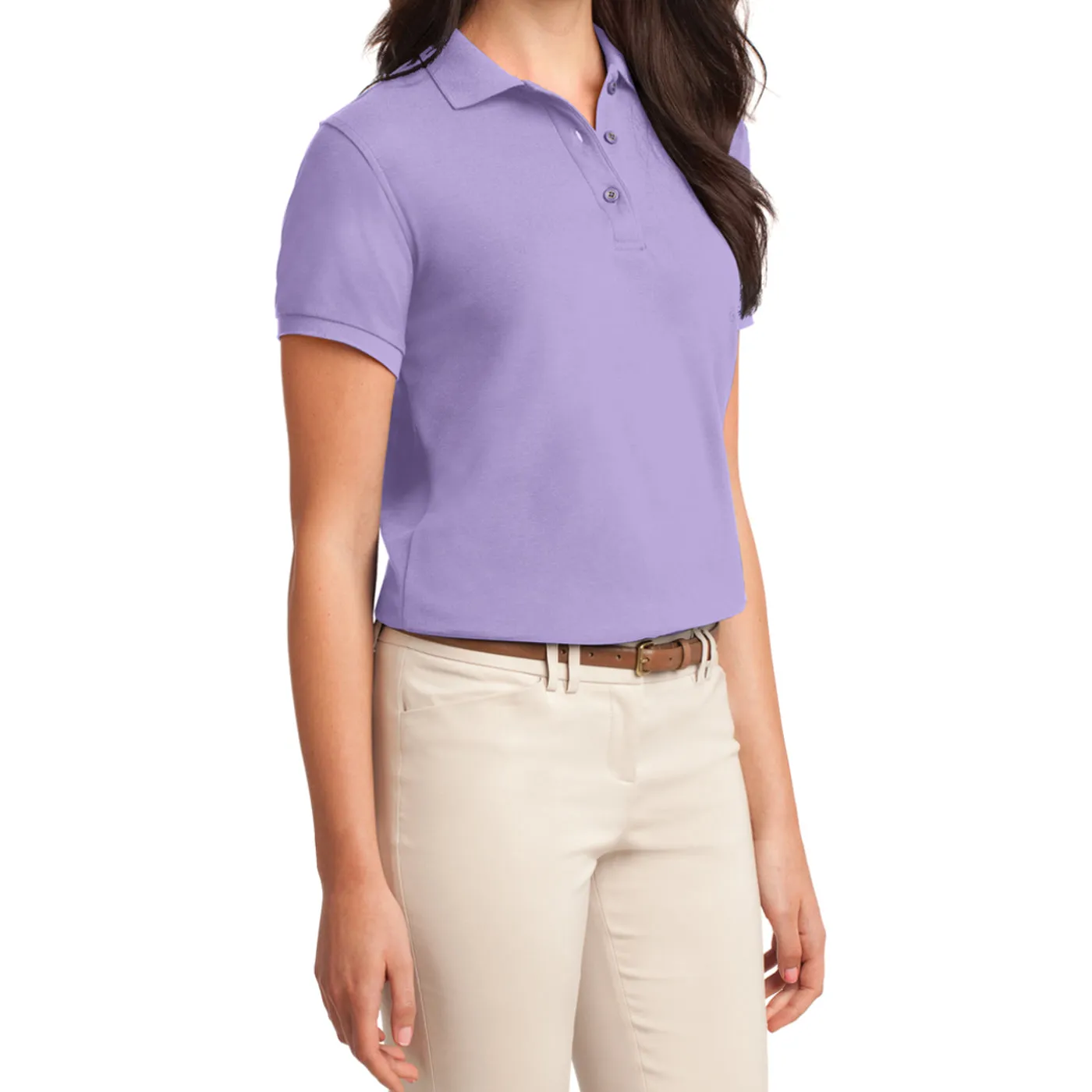 Womens Silk Touch Classic Polo Shirt