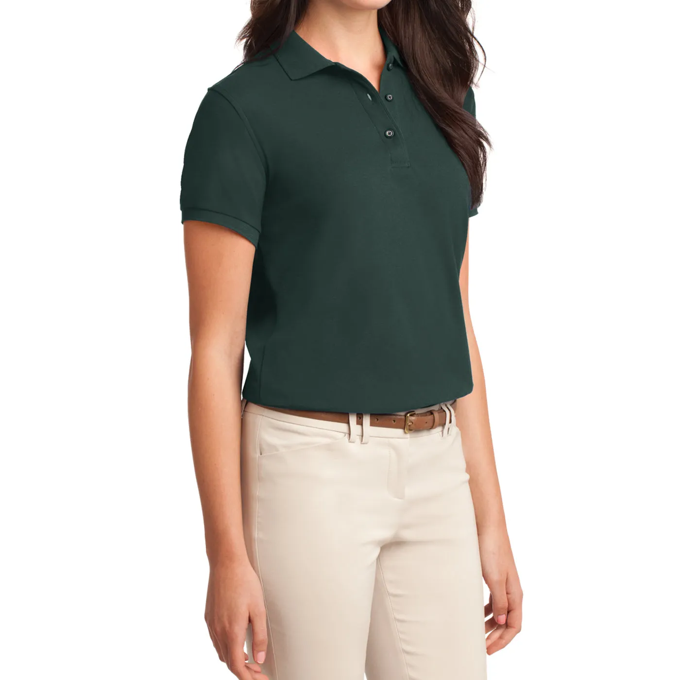 Womens Silk Touch Classic Polo Shirt