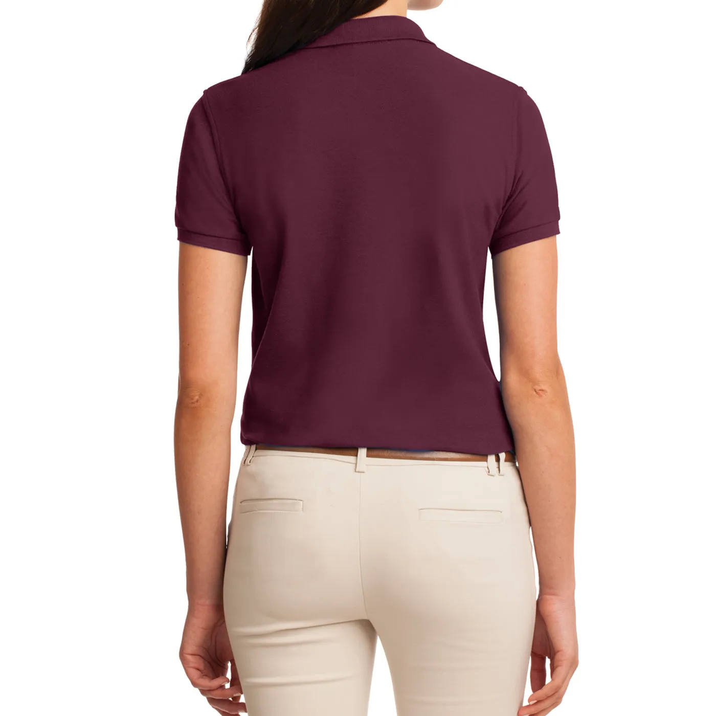 Womens Silk Touch Classic Polo Shirt